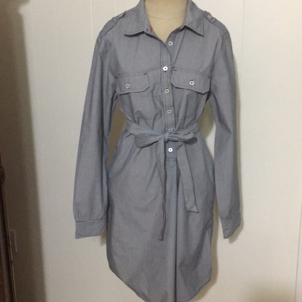 Preppy perfection shirt dress